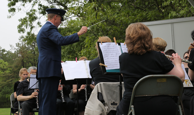 The North Shore Community Band performs. (Credit: Grant Parpan)