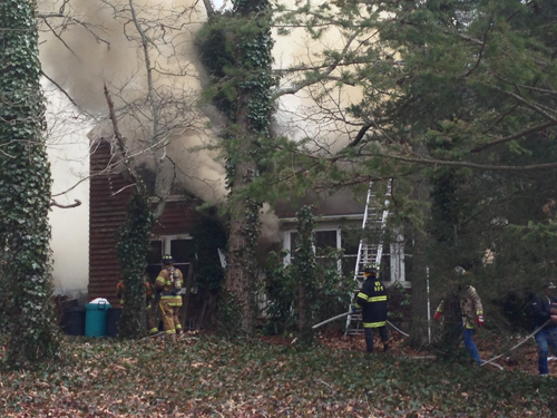 House fire in Aquebogue