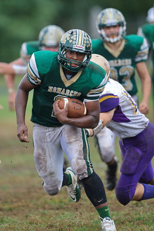 Bishop McGann-Mercy football player Asaiah Wilson 092912