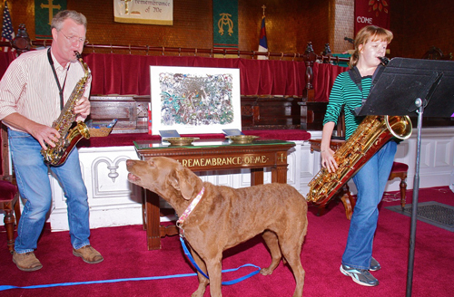 Blessing of the Animals in Aquebogue Old Steeple Church, Blessing of the Animals, Aquebogue, St. Francis of Assisi