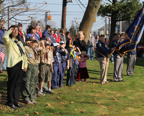 Boy Scouts salute Riverhead veterans