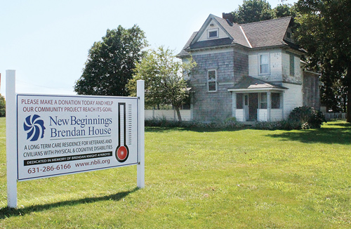 Brendan House on Sound Avenue Brendan House, Michael Hubbard, Nancy Reyer, New Beginnings