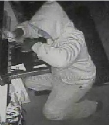 Police say this man broke into North Fork Bacon in Wading River. (Credit: Riverhead police)