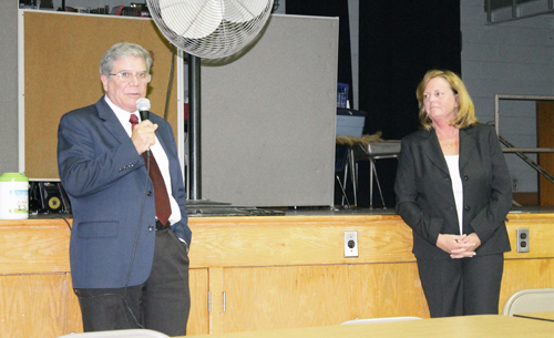Carney state findings Pulaski meeting
