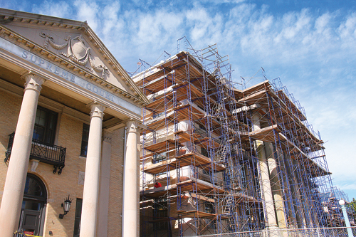 Riverhead Supreme Court restoration Downtown Riverhead, New York State Supreme Court