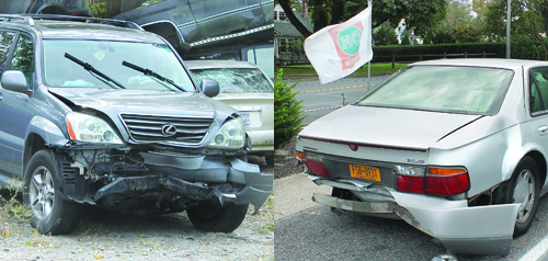 Driver hit twice in Riverhead DWI crashes DWI, Donaldo Arias, Riverhead police