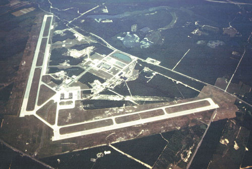 NEWS-REVIEW FILE PHOTO | An aerial view of Calverton Enterprise Park, looking south
