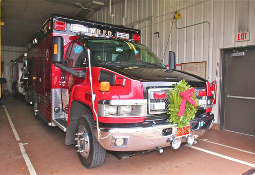 BARBARAELLEN KOCH PHOTO | Firetrucks parked in the existing fire station on Hulse Landing Road. BARBARAELLEN KOCH PHOTO | Firetrucks parked in the existing fire station on Hulse Landing Road.