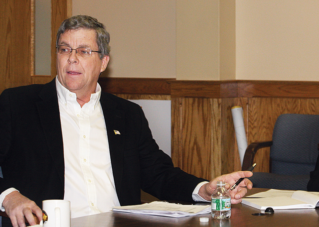 Councilman George Gabrielsen said between running a business and running for re-election, 'something had to go.' (Credit: Barbaraellen Koch, file)