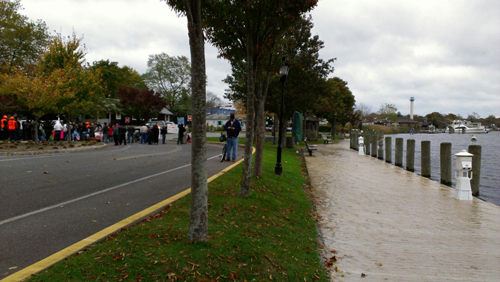 Halloween parade in RIverhead as Sandy approaches