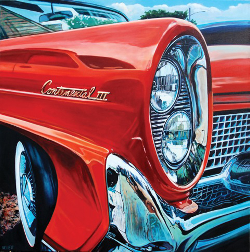 "Continental" by artist Scott Hewett.