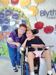 Michael Hubbard and mom Nancy Reyer