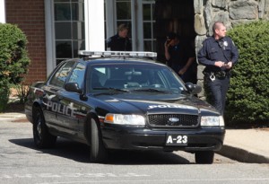 IMG_0653 BARBARAELLEN KOCH PHOTO | Southampton cops showed at the Budget Host Inn on an unrelated call the day after a woman was killed there.