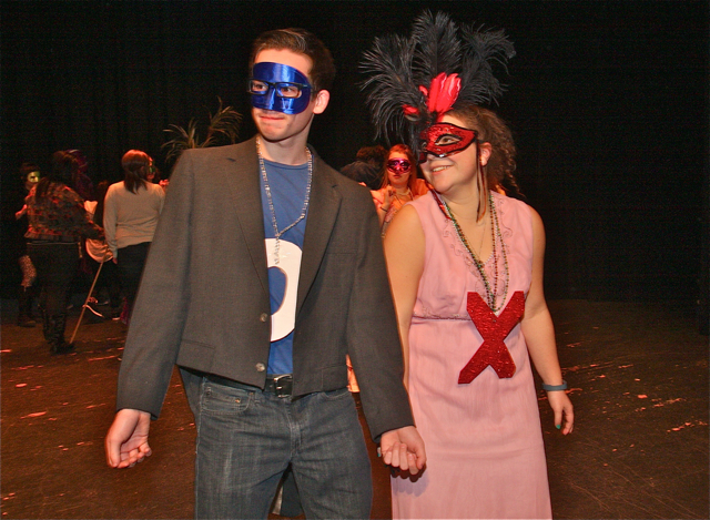 Isaac Kulp as Romeo and Kaitlyn Jehle as Juliet. (Credit: Barbaraellen Koch)