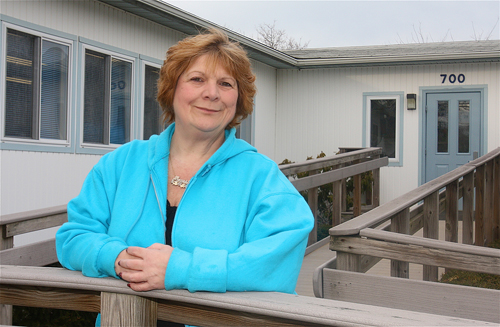 BARBARAELLEN KOCH PHOTO Laurie Downs is running for school board.