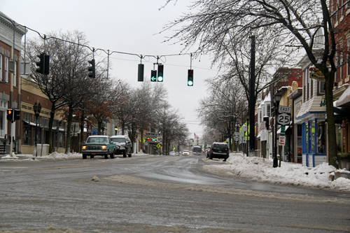 Downtown Riverhead. Carrie Miller photo.