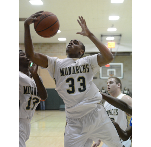 ROBERT O'ROURK PHOTO | McGann-Mercy junior Nykel Reese scored a team-high 16 points Friday night.