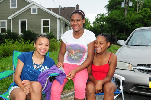 Eve Pittman Miasha Pittman and Ginaya Serebe, all of Riverhead.