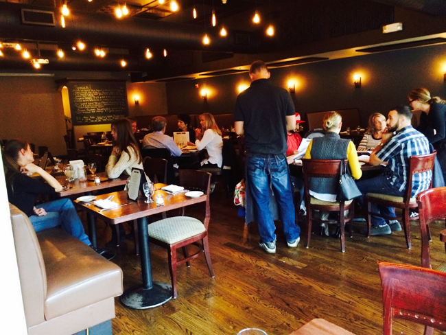 The inside of PeraBell in Patchogue Saturday. The owners plan to open a Riverhead location this spring. (Credit: Rachel Young)