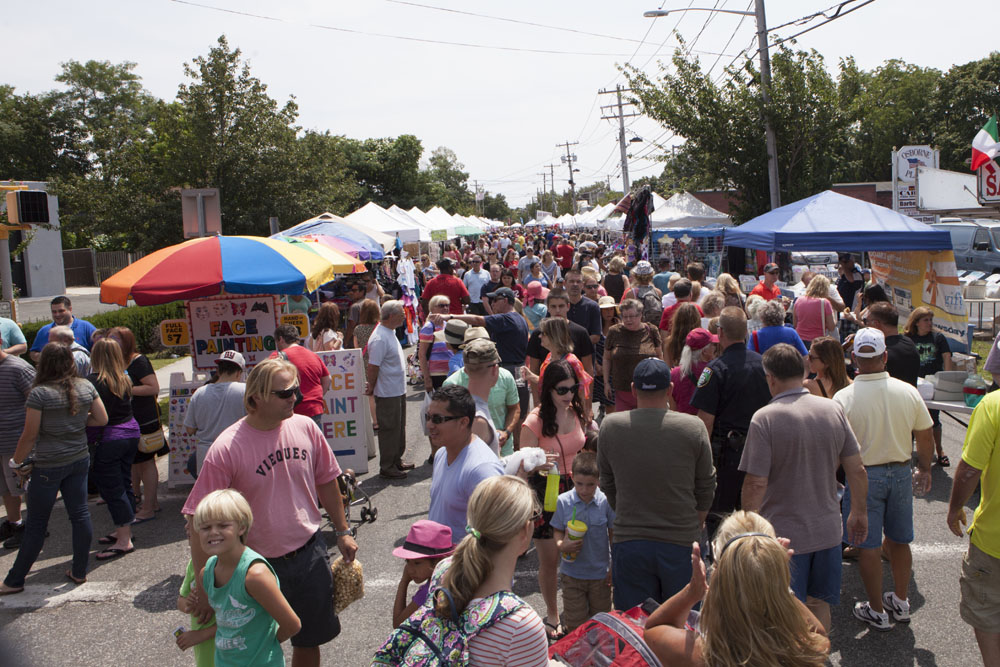 Last year's Polish Town Fair in Riverhead. (Credit: Katharine Schroeder)