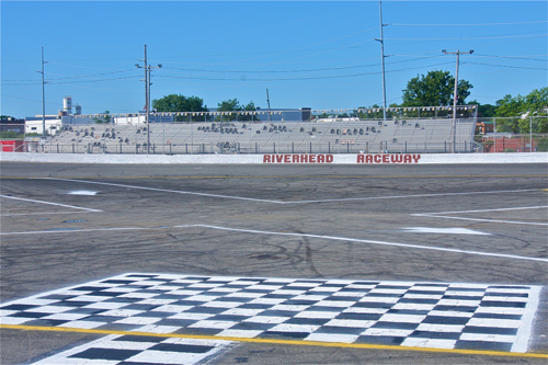 A view of Riverhead Raceway. (Credit: Barbaraellen Koch)