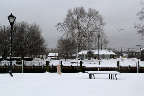 CARRIE MILLER PHOTO | About 4 to 8 inches of snow is expected to fall Thursday.