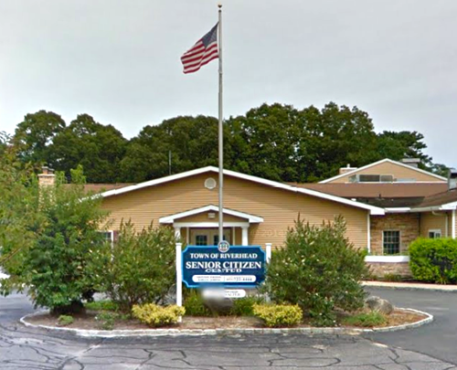 Riverhead Town Senior Center in Aquebogue. (Credit: Google Maps image)