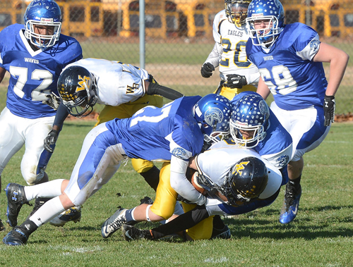 Riverhead football defeats West Babylon in playoffs