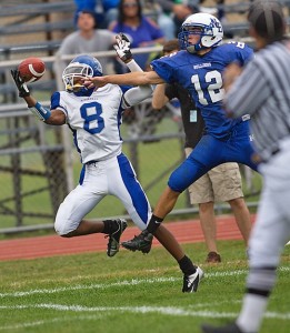 Riverhead football player Quinn Funn 092212