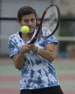 ROBERT O'ROURK PHOTO | Riverhead junior Lydia Keiffert is the favorite to play first singles.