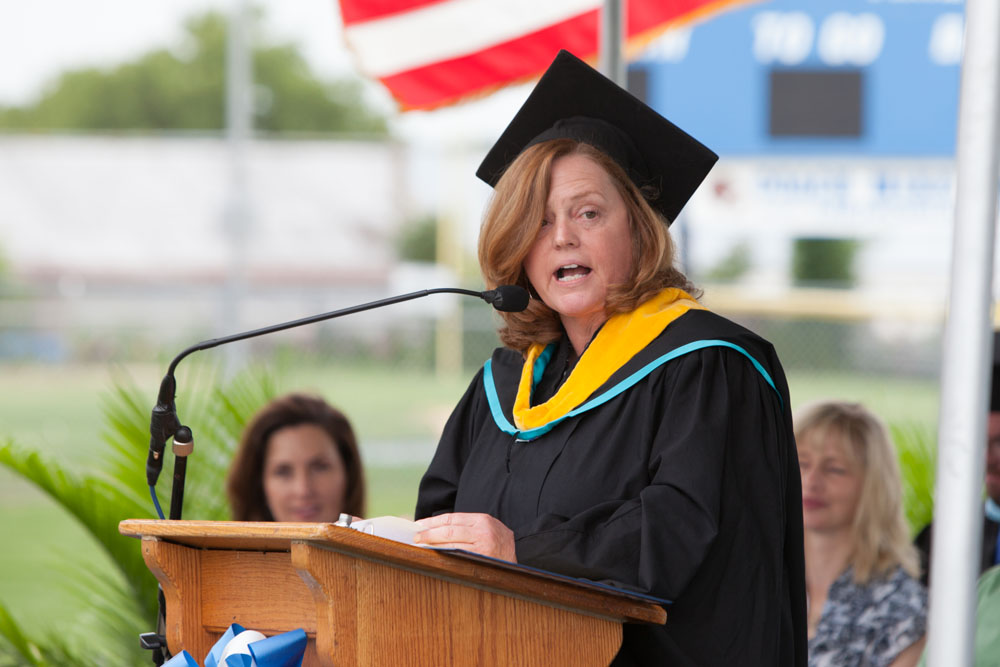 Nancy Carney, Superintendent of Schools.