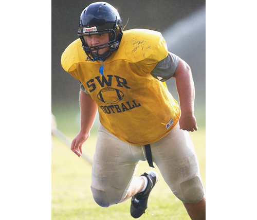 Bobby Puckey's off-season training and leadership led to his being named a team captain. (Credit: Garret Meade)