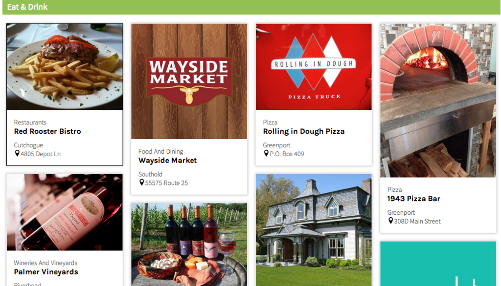 Check out the 'eat and drink' directory listings here (http://northforker.com/eat-and-drink/)