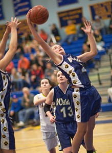 Shoreham-Wading River basketball player Courtney Clasen 122712