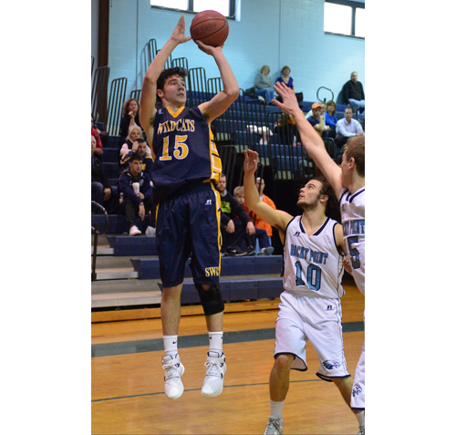 Shoreham-Wading River basketball player Jason Curran 123015