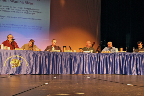 JENNIFER GUSTAVSON PHOTO | The Shoreham-Wading River school board appointed during its regular meeting Tuesday night.