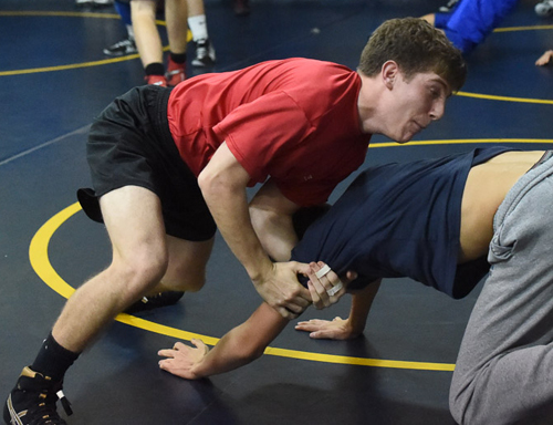 Shoreham-Wading River senior Jack Delduca is one of three Wildcats who won league championships last season. (Credit: Robert O'Rourk)