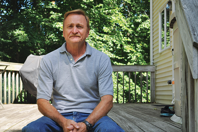 Michael Kurtz retired from the National Guard about two years ago. (Credit: Joe Werkmeister)