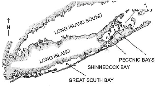 National Oceanic and Atmospheric Administration Map.