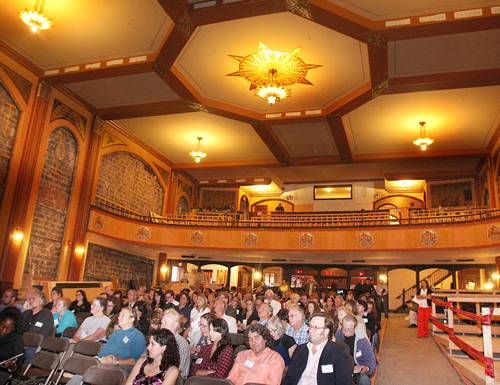Suffolk Theater holds first event in Riverhead Downtown Riverhead, Suffolk theater, first event