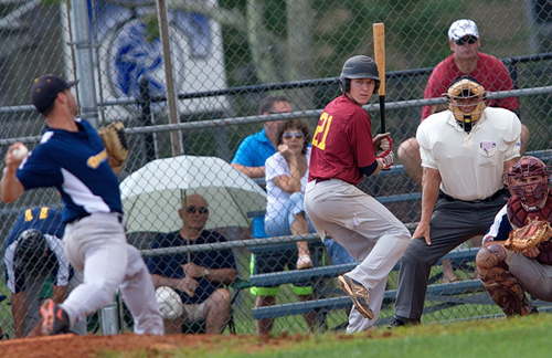 Former Tomcats player Jake Farr during the 2013 season. (Garret Meade file photo)