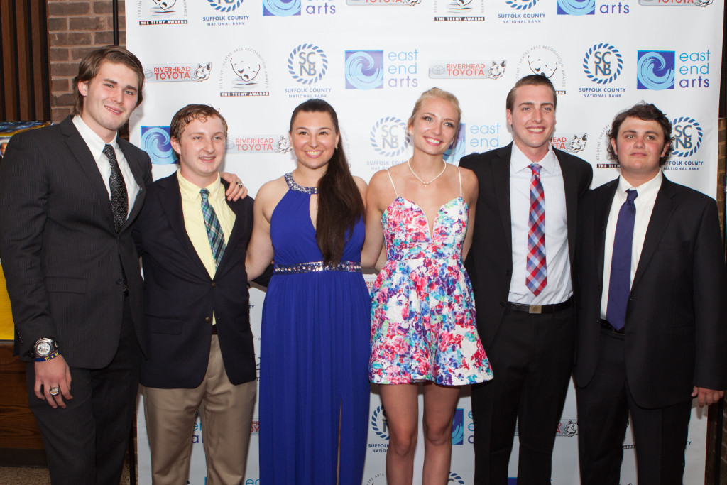 Shoreham-Wading River students walk the red carpet at the 14th Annual Teeny Awards. (Credit: Katharine Schroeder)