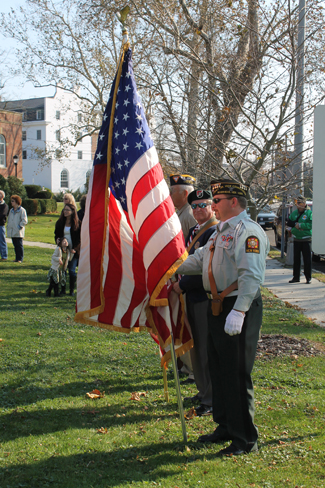 VFW flag veterans Riverhead
