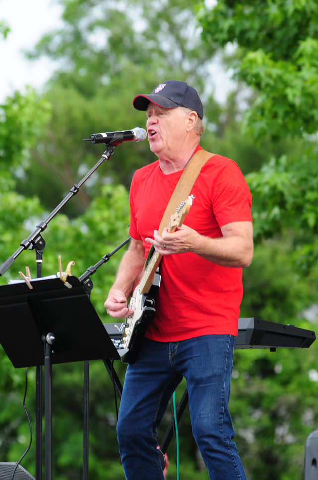 The Pickpockets perform Saturday night in downtown Riverhead.