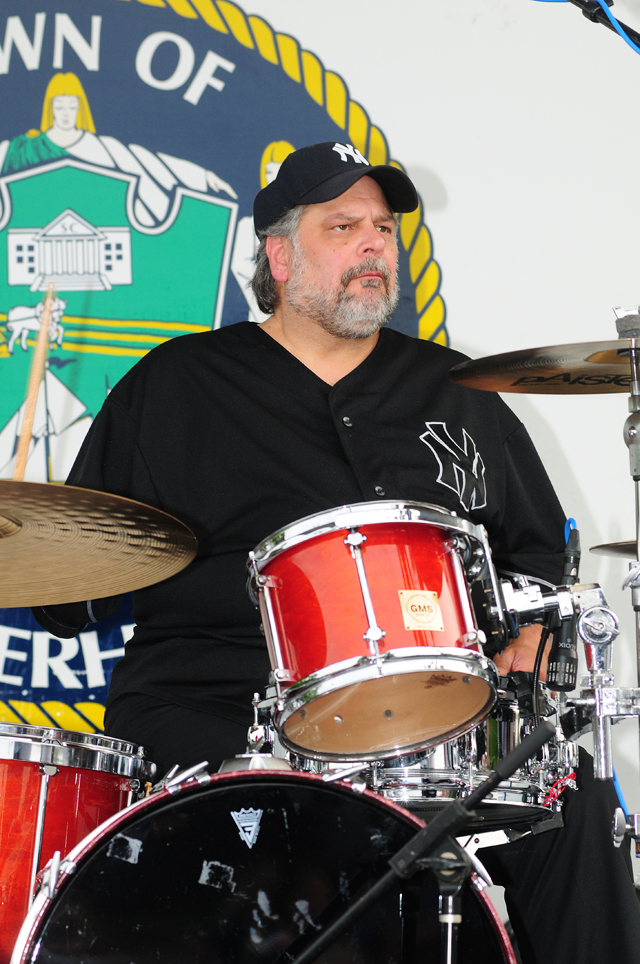 The Pickpockets perform Saturday night in downtown Riverhead.
