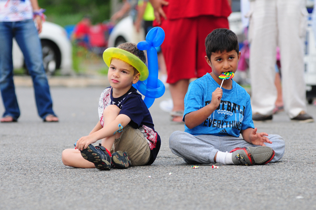 It was fun for all ages Saturday night in downtown Riverhead.