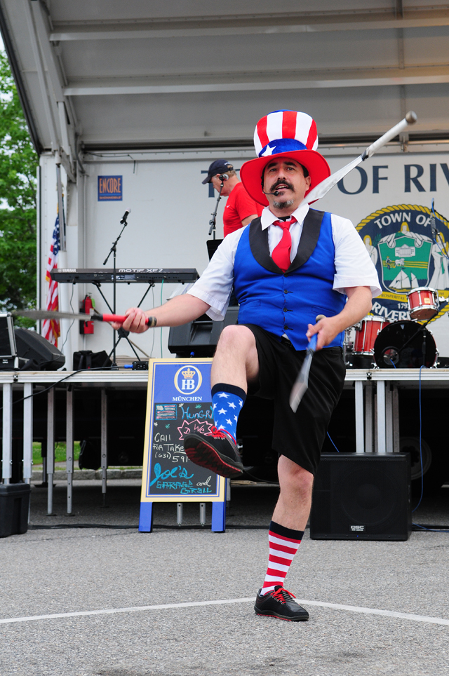It was fun for all ages Saturday night in downtown Riverhead.