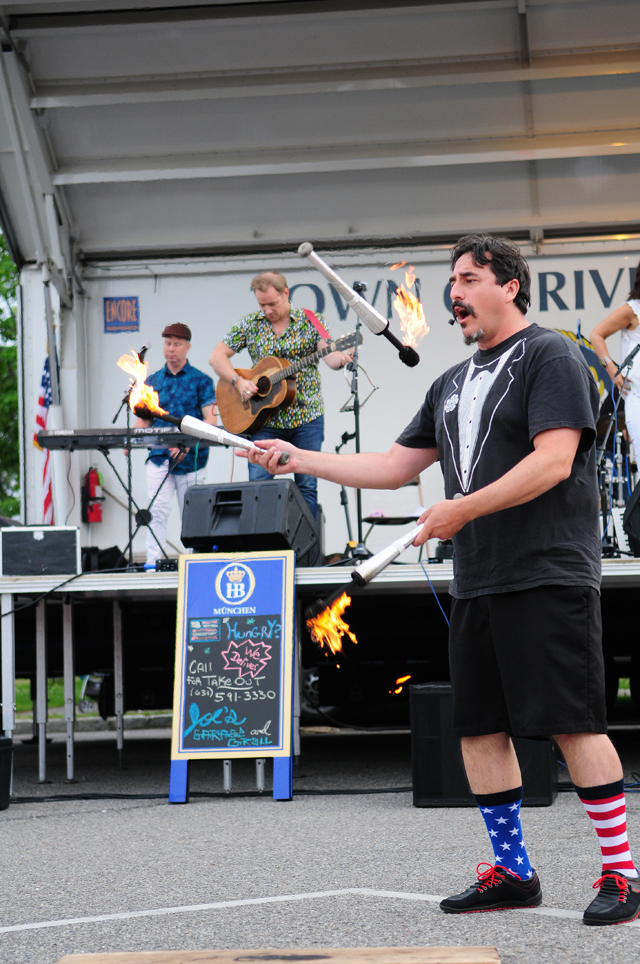 It was fun for all ages Saturday night in downtown Riverhead.
