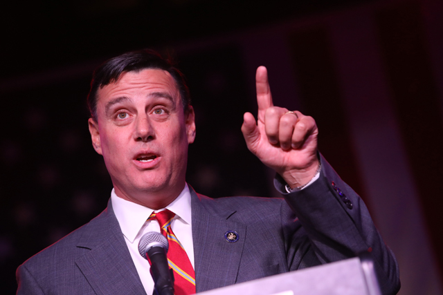 Anthony Palumbo of New Suffolk was elected to a Third term Tuesday night. (Credit: John Griffin)