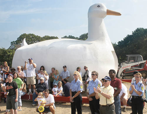 The Big Duck in Flanders. (file photo)
